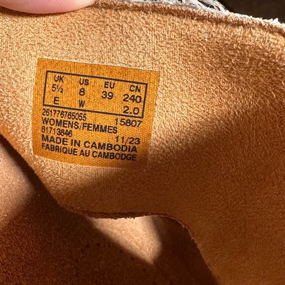 Clarks Arwell Walk Leather Sandal Sz 8W Excellent Shape! - Picture 6 of 7